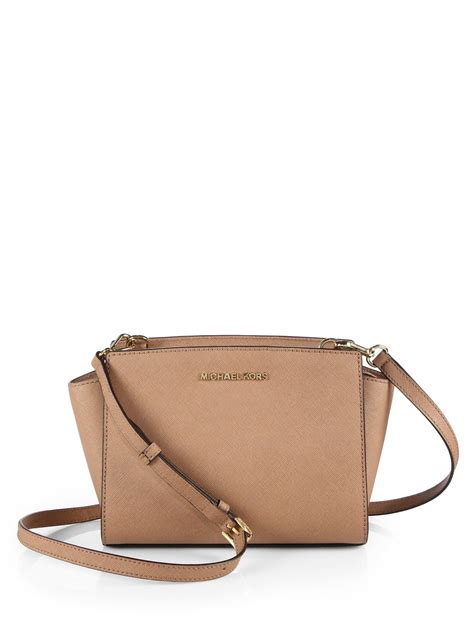 michael kors medium selma messenger dark khaki|MICHAEL Michael Kors Selma Medium Messenger .